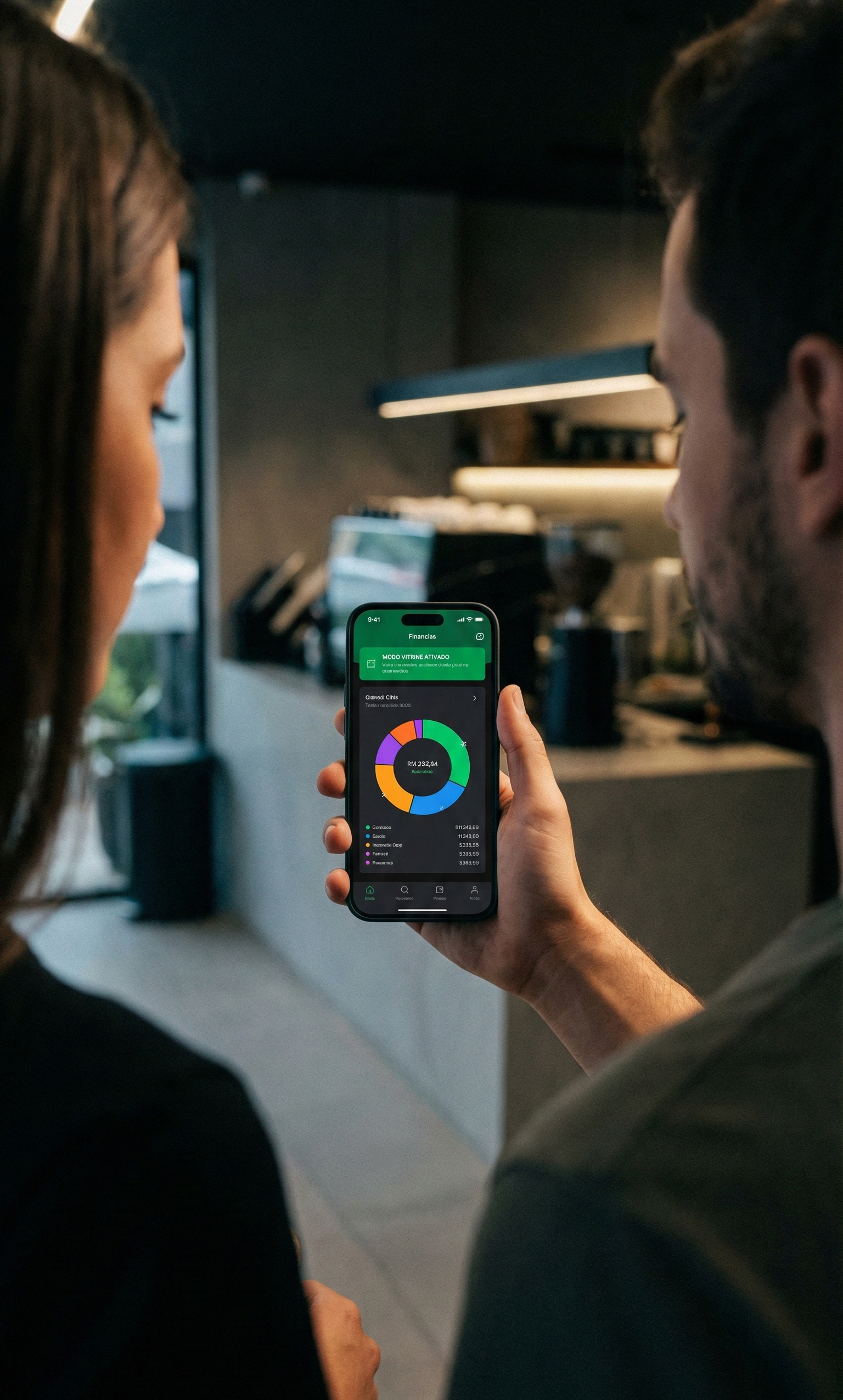 Segurança: Mostre o app sem revelar seus saldos reais